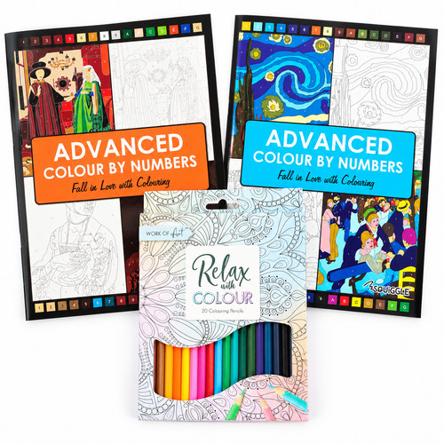 Advanced colour numbers - colour, by