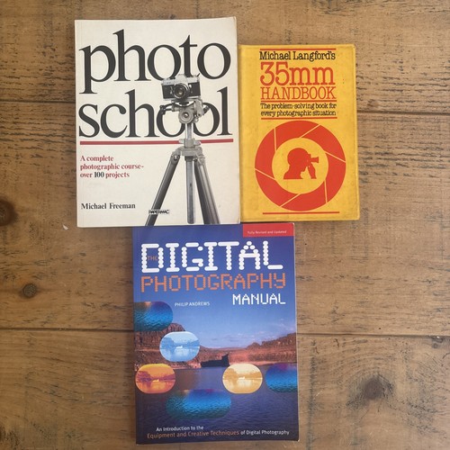 Lot photography books - of,